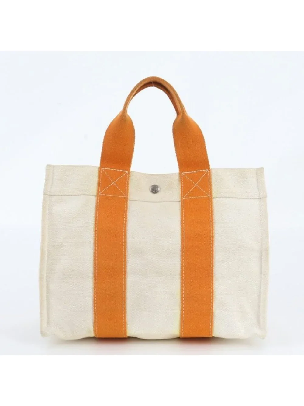 Hermes Bora PM Tote Bag Shoulder Hand Orange